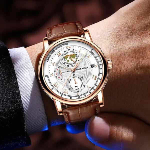 Reloj Louie Juelen Empire - Diseño Suizo