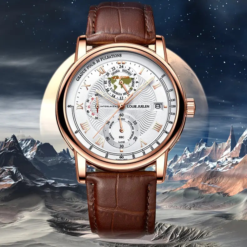 Reloj Louie Juelen Empire - Diseño Suizo