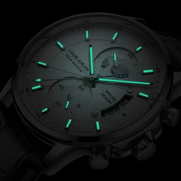 Reloj Louie Juelen Diseño Suizo
