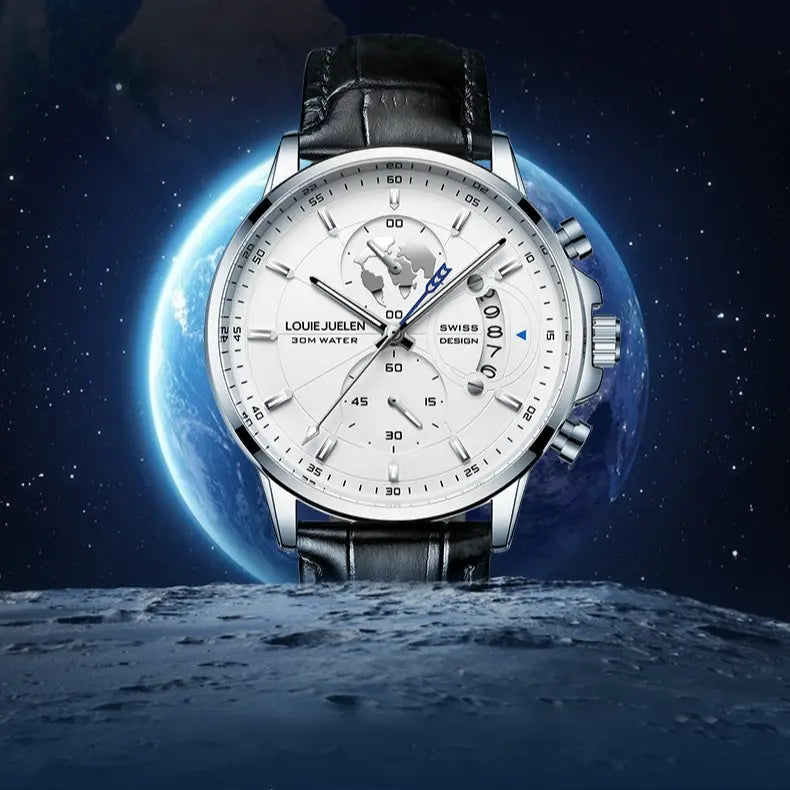Reloj Louie Juelen Diseño Suizo