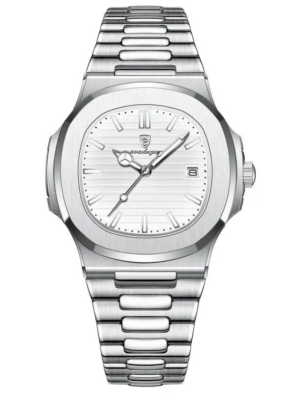 Reloj Poedagar Navy Steel