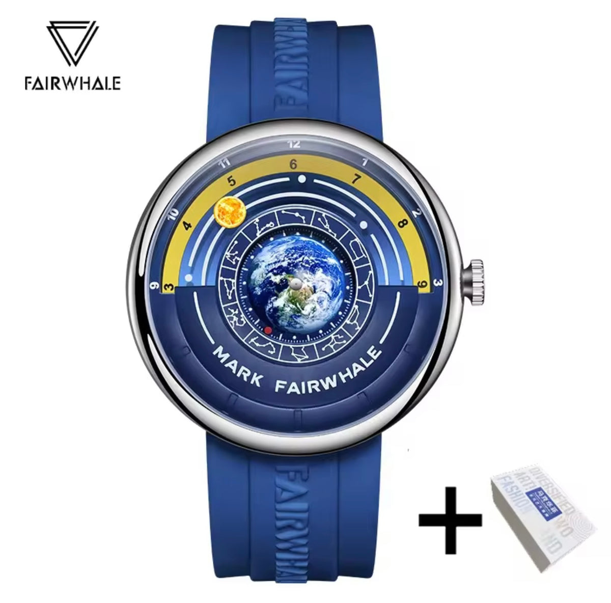 Reloj Orbital Mark Fairwhale - Edición Azul Cosmos