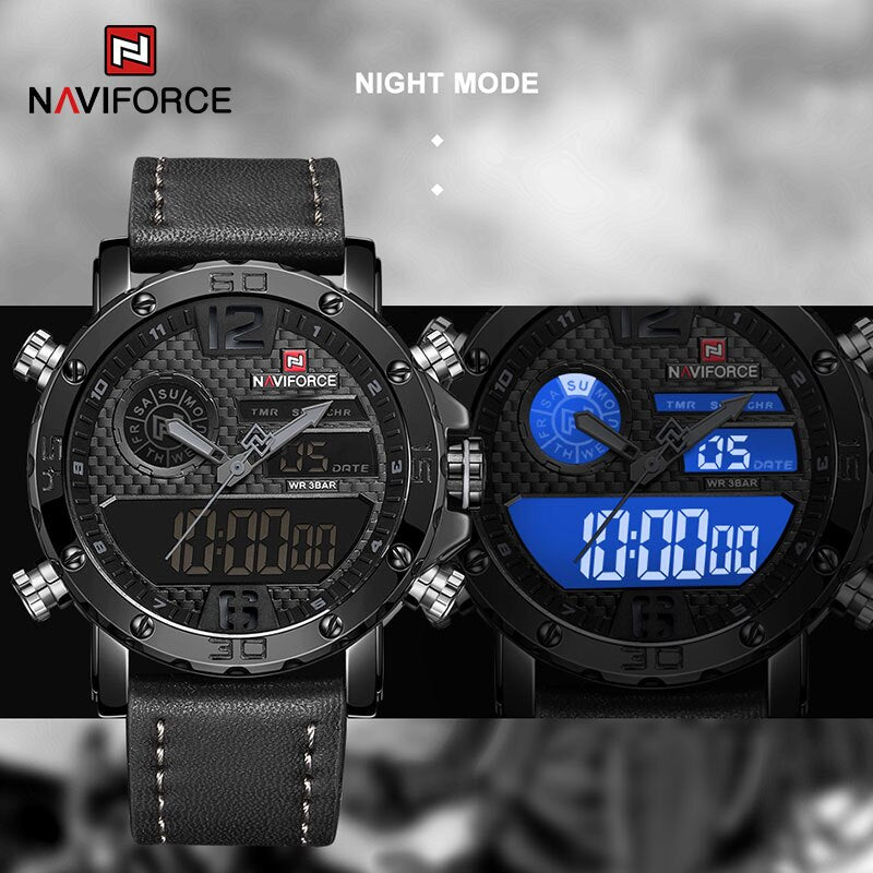Reloj NaviForce 9134 (Correa de cuero)