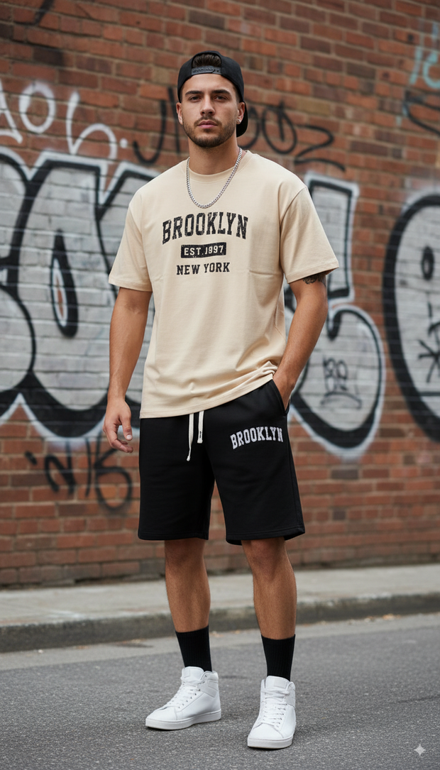 Conjunto Brooklyn New York (camiseta + short)