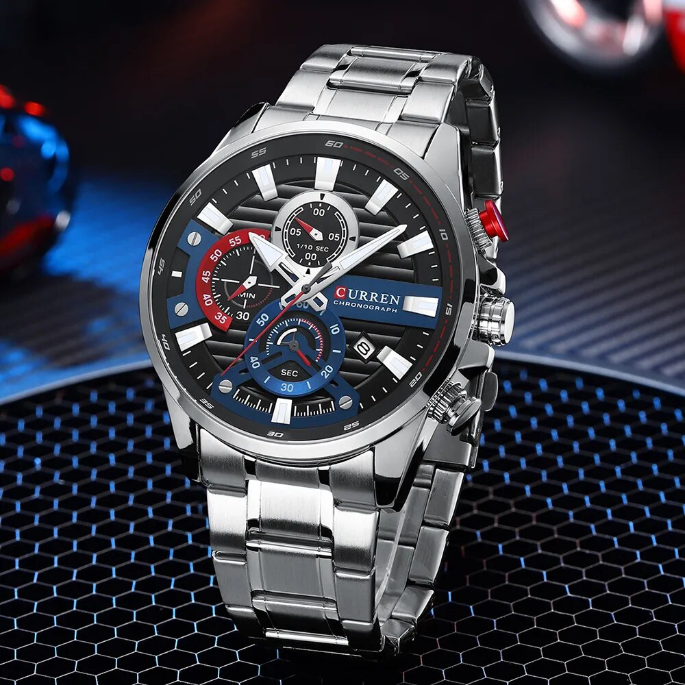 Curren Chronograph Sport Waterproof