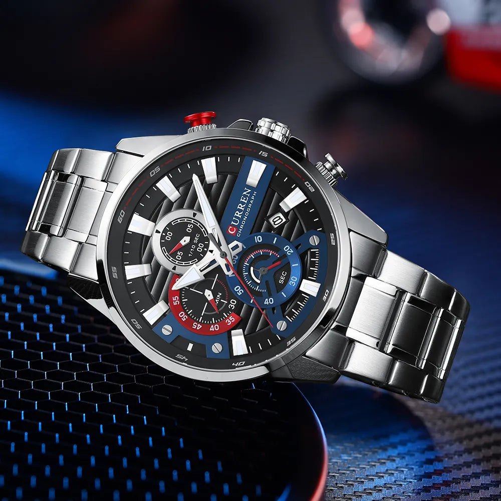 Curren Chronograph Sport Waterproof