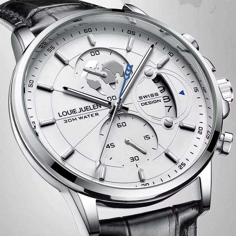 Reloj Louie Juelen Diseño Suizo